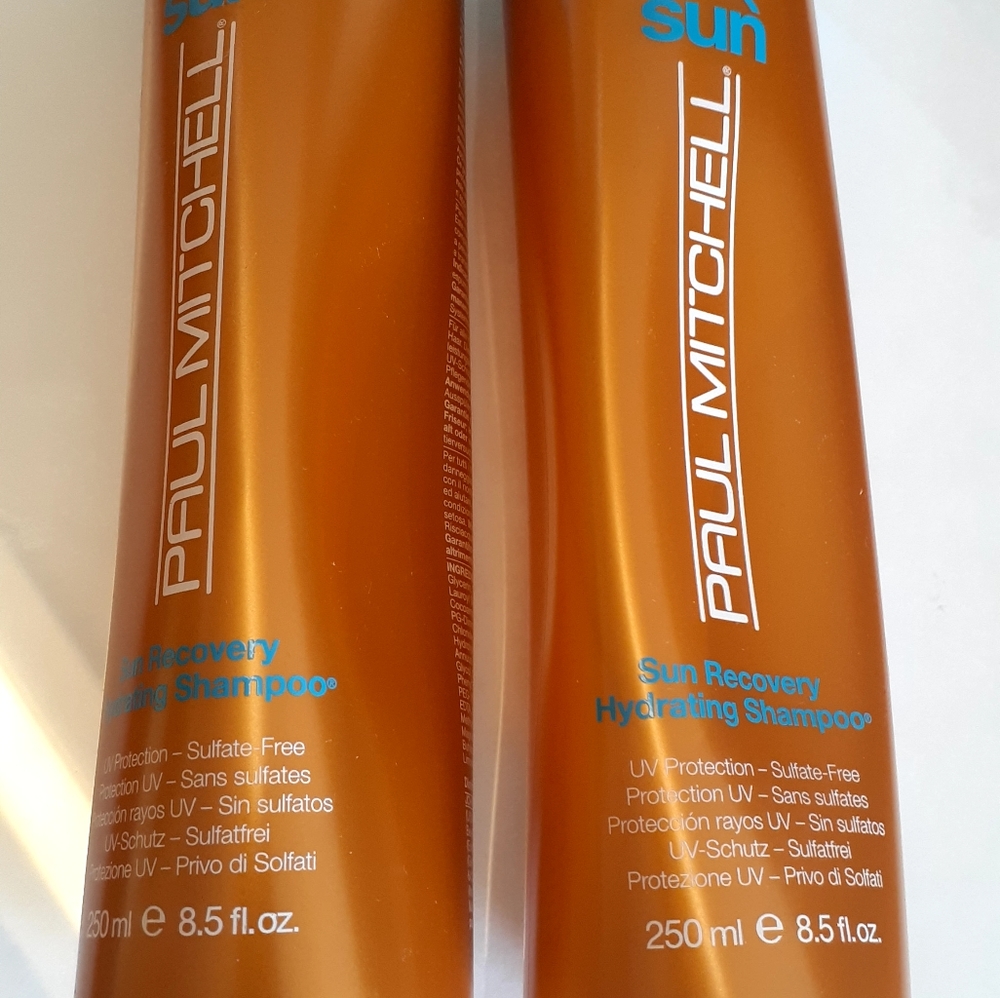 2 Paul Mitchell Sun Recovery Hydrating Shampoo 8.5 Beach Hair ❤️